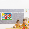 Absorber-Wandelement PET R - Platte quer an Wand in einer Kita