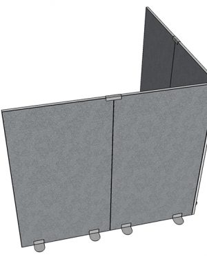 Eckverbinder für Stellwand PET G25