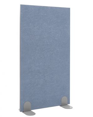 Absorber-Stellwand PET G25 in Blau Hochkant