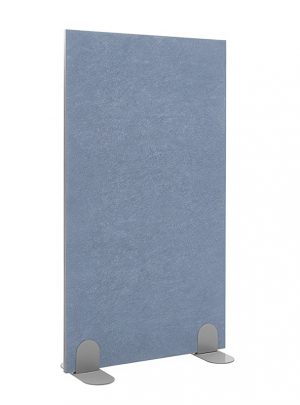 Absorber-Stellwand PET G25 in Blau Hochkant